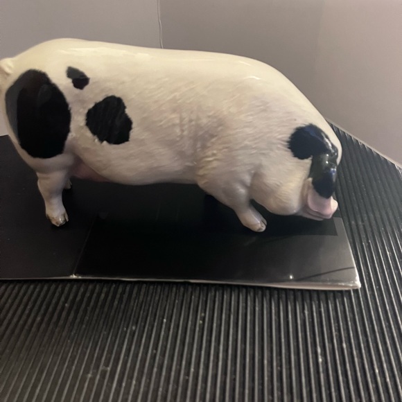 Royal Doulton Gloucester Old Spot Black White 5.75